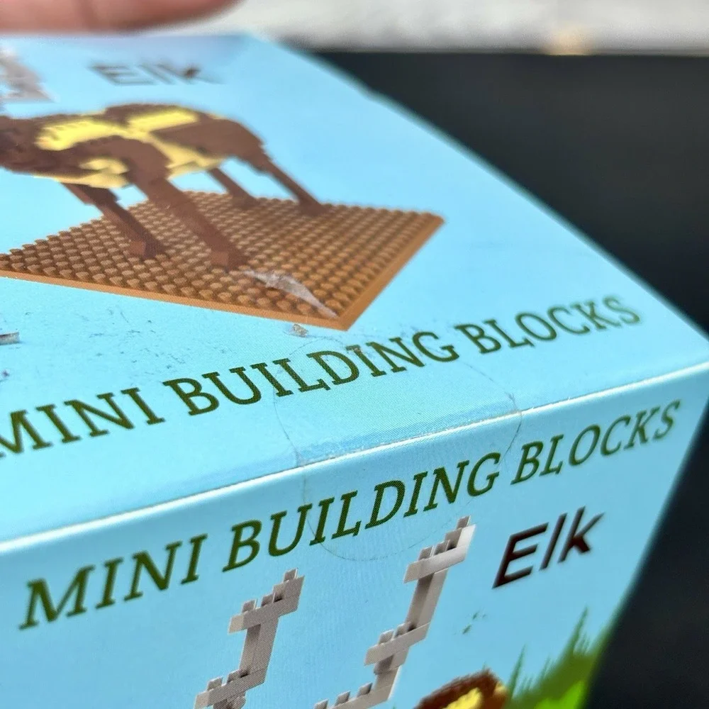 Mini Building Blocks Elk 174 pieces, Gift for Ages 7+ NEW‎ SEALED